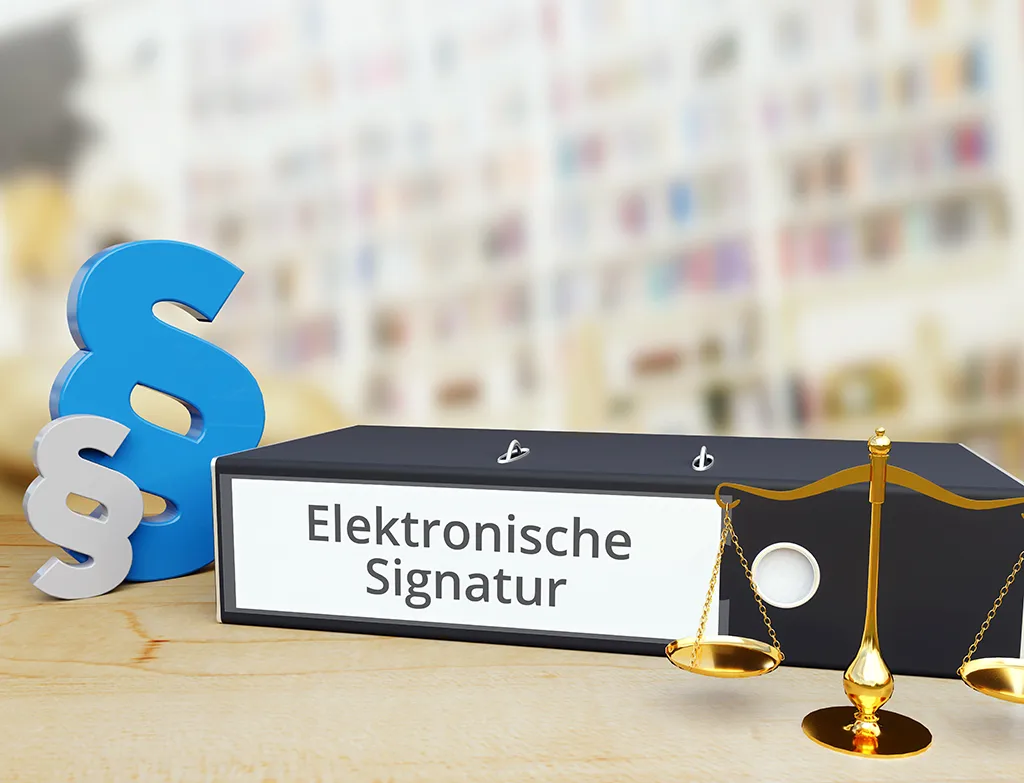 elektronische Signatur Digital beglaubigte Übersetzung